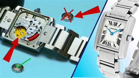 cartier battery replacement|cartier tank battery size.